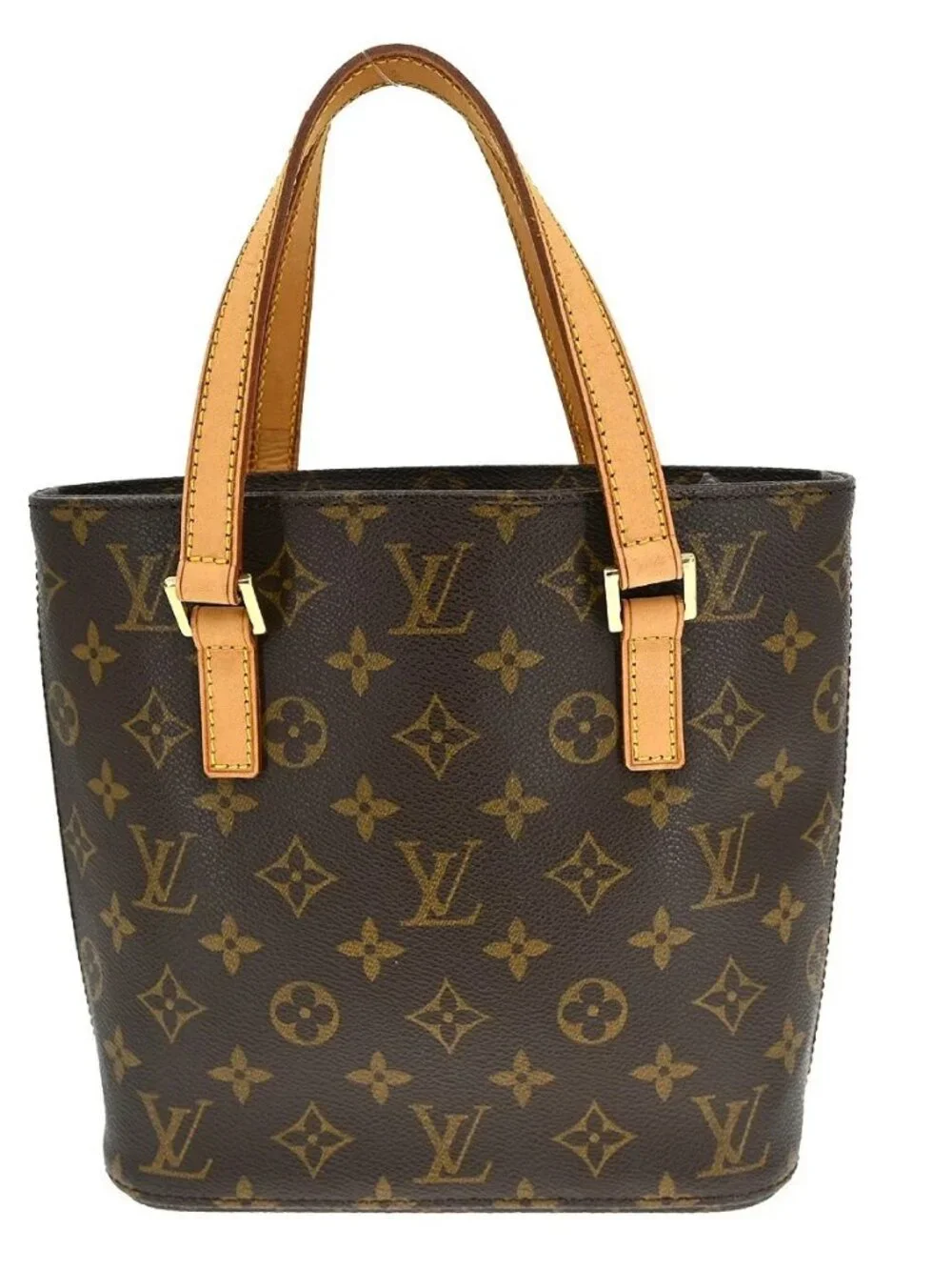 Best02 LOUIS VUITTON MONOGRAM VAVIN PM TOTE HANDBAG